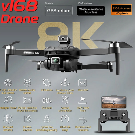 V168 dron GPS 5G profesjonalny 8K 