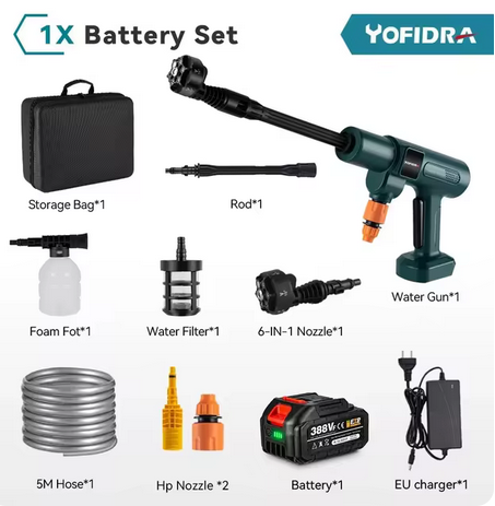 YOFIDRA 3500W 200Bar